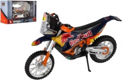 Метален модел мотор BBURAGO RED BULL KTM Rally Dakar 2019, 1:18