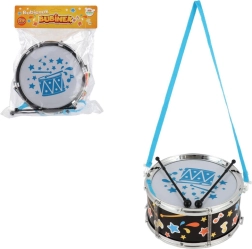 Пластмасов барабан с презрамка и палки 23 × 10 cm