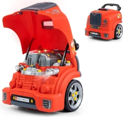 Milly Mally N-GINE – realistic model of a car’s front section with opening hood, lights and sounds
