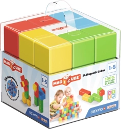 Магнитни кубчета GEOMAG Magicube Color Recycled Crystal – 24 части