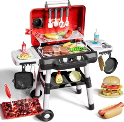 Детски BBQ грил с LED светлини, комплект от 31 части Woopie