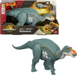 Фигурка на динозавър Maiasaura JURASSIC WORLD Rebirth Wild Roar със звук 31,5 см