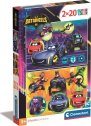 Children's Puzzle 2x20 Pieces Batwheels