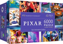 TREFL Пъзел Епична галерия Disney Pixar 6000 части