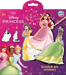Изстъргващи стикери Disney Принцеси 5 бр.