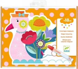 Водни книжки за оцветяване DJECO – дъгови животинки