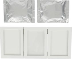 Bieco hand and footprint keepsake set with three frames