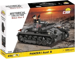 Конструктор на танк Panzer I Ausf. B 1:28 – 654 части
