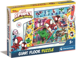 CLEMENTONI Floor Puzzle with Interactive Pen Spidey and His Amazing Friends 24 pieces