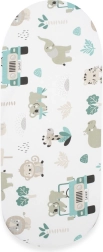 Памучен чаршаф за количка NEW BABY Safari 35 × 75 cm