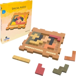 Дървен пъзел-головоломка Special Puzzle – логическа сглобяемa игра за деца и възрастни