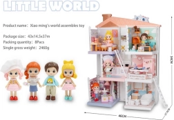 Dollhouse with accessories
