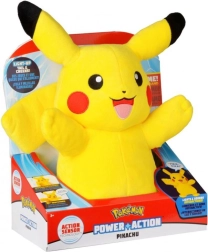 Интерактивна плюшена играчка POKÉMON Pikachu Power Action със светлини и звуци