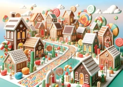 Candy Land Puzzle 1000 pieces YAZZ