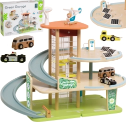 Дървeн триетажен гараж Classic World екологична зона