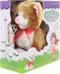 Кафява котка на кабел