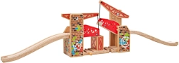 Bigjigs Rail Двоен повдигащ се мост Графити