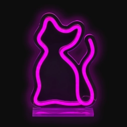 2Kids Toys LED Neon Cat Lamp