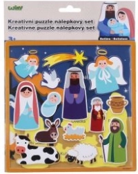 Креативен пъзел стикер комплект „Витлеем“