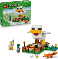 LEGO Minecraft пилешка ферма