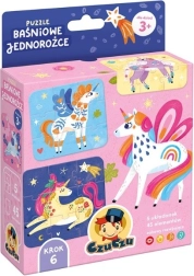 Puzzle – fairytale unicorns (5x9 pieces)