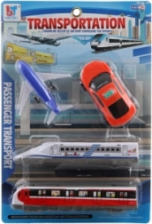 Plastic Vehicle Set for Children