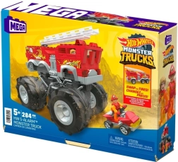Конструктор MEGA Hot Wheels Monster Trucks 5-Alarm с ATV четириколка