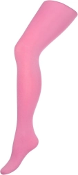 Children’s cotton tights New Baby pink with polka dots 128