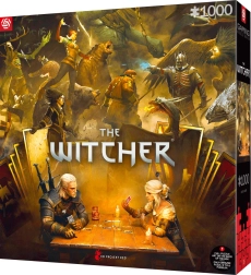 Puzzle The Witcher: Playing Gwent 1000 pieces