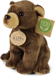Плюшено кафяво мече 15 см ECO FRIENDLY RAPPA