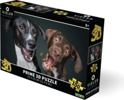 3D пъзел кучета 100 части