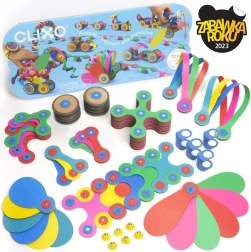 Clixo Wheel Creator магнитна конструкторска игра 72 бр.