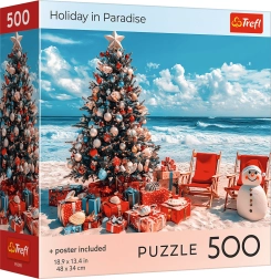Puzzle Christmas in Paradise 500 pieces TREFL