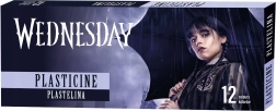 Пластилин ASTRA 12 цвята WEDNESDAY
