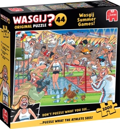 Пъзел JUMBO WASGIJ 44: Летни игри - 1000 части