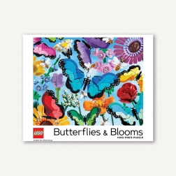 Chronicle Books пъзел LEGO Пеперуди и цветя 1000 части