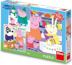 Пъзел PEPPA PIG – весело следобед 3×55 части