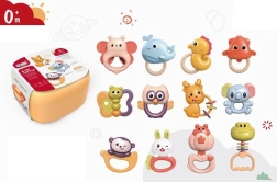 Комплект дрънкалки 12 бр. в куфарче