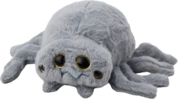 Плюшена играчка паяк сив 30 см