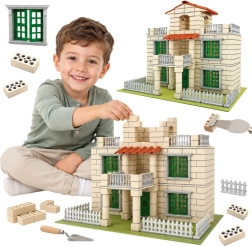 WOOPIE Brick Villa Building Set with 352 Pieces