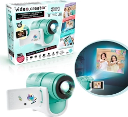 Creator camera and video projector 3-in-1 for kids