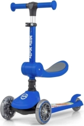 Fuzzy Blue Scooter