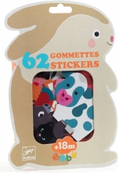 Djeco моите първи стикери – животни от фермата