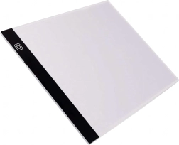 LED осветена чертожна подложка A4 за рисуване и прерисуване