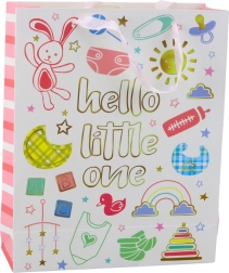 Подаръчна торбичка за бебе Hello Little One 32 × 26 × 10 см