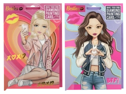 Диамантено рисуване – картички Besties