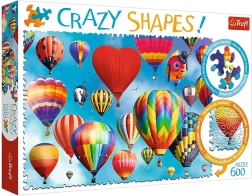 Puzzle 600 Crazy Shapes Colorful Balloons