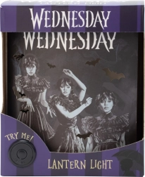 Декоративна лампа Wednesday – готически фенер с мотив на танцуващата WEDNESDAY