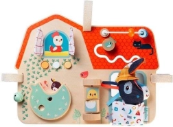 Lilliputiens - дървена активна дъска Ферма за деца от 9 месеца