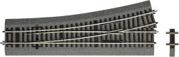 Roco Line Single Left Switch with Bedding